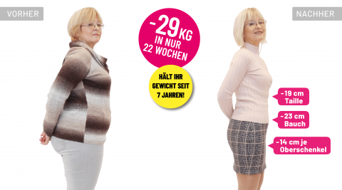 Susanne Pilaj hat 29 Kilogramm abgenommen und hält ihr Gewicht seit sieben Jahren