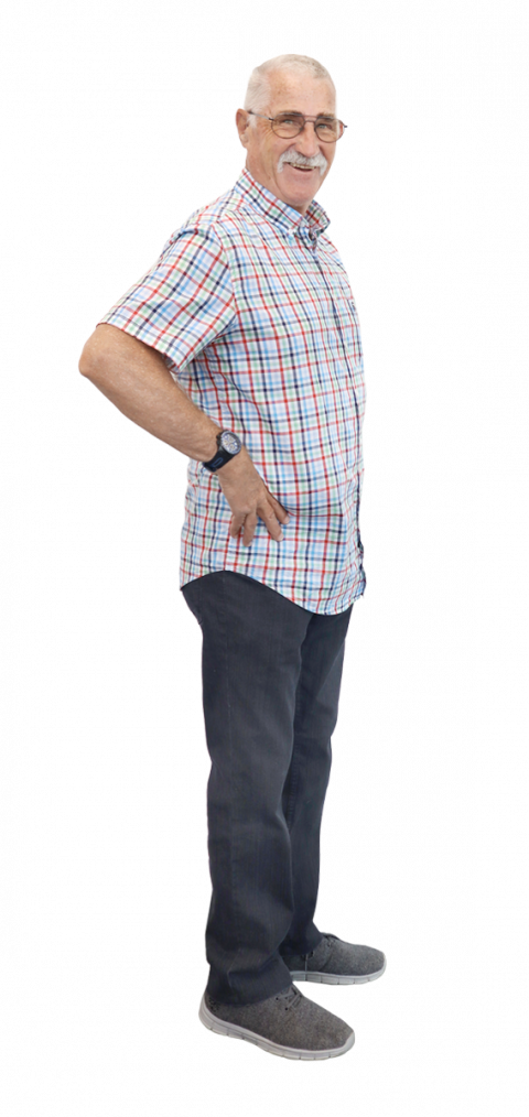 Alfred Antowitzer 22 Kilogramm leichter nach der easylife Therapie