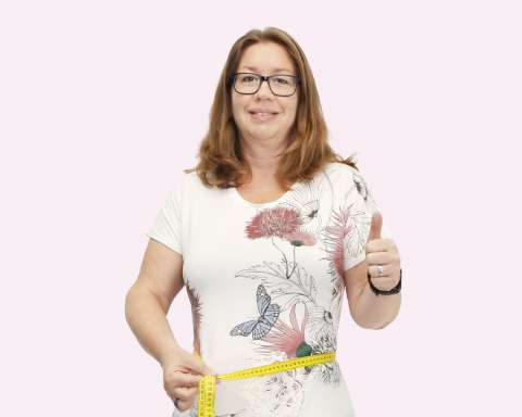 Michaela Höniger nach ihrem Abnehmerfolg bei easylife Brunn am Gebirge