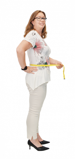 Michaela Höniger nach ihrer Gewichtsabnahme von 19 Kilogramm trotz Hashimoto