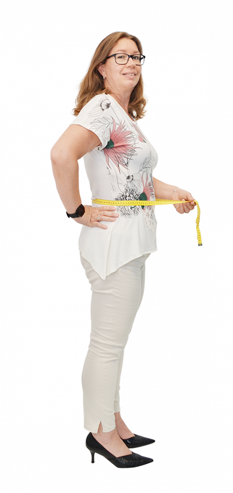 Michaela Höniger nach ihrer Gewichtsabnahme von 19 Kilogramm trotz Hashimoto