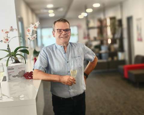 Christian Miess nach seiner Gewichtsabnahme von 32 Kilogramm bei easylife Salzburg