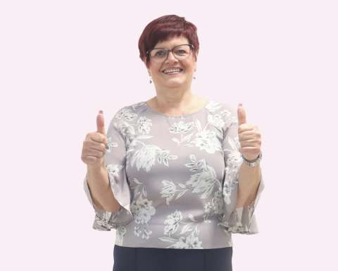 Silvia Hütter nach ihrem Abnehmerfolg von 22 Kilo bei easylife Graz