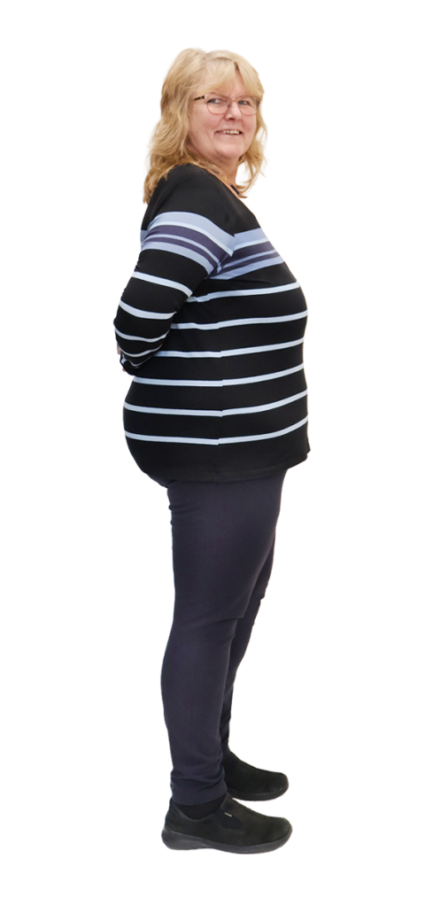 Sabine Janoch vor der easylife Therapie mit 108 Kilo